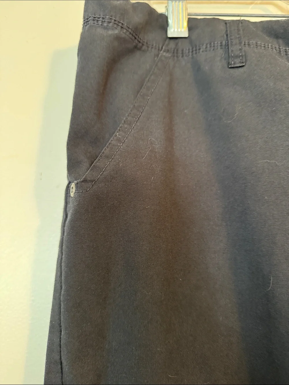 Carhartt Men's Black Cargo Scrub Pants - Comfortable Work Wear